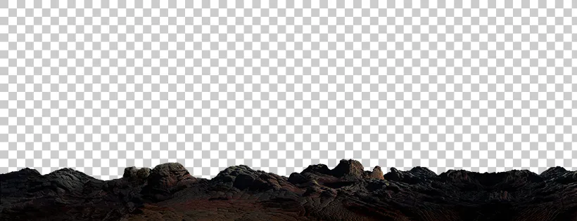 Making-of du Matte Painting Photoshop Montagnes en premier plan du matte painting
