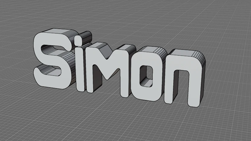 Modélisation-3D-Logo_Simon-dans_Blender Création de logo 3D dans Blender